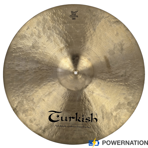 Тарелка Turkish Cymbals C-RCD21 Ride Custom Dry 21" Classic CRCD21 фото
