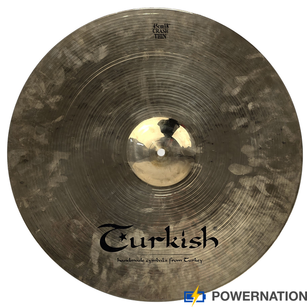 Тарілка Turkish Cymbals RB-CT18 Crash Thin 18" Rock Beat RBCT18 фото